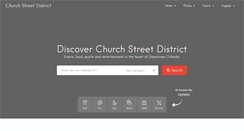 Desktop Screenshot of churchstreetdistrict.com